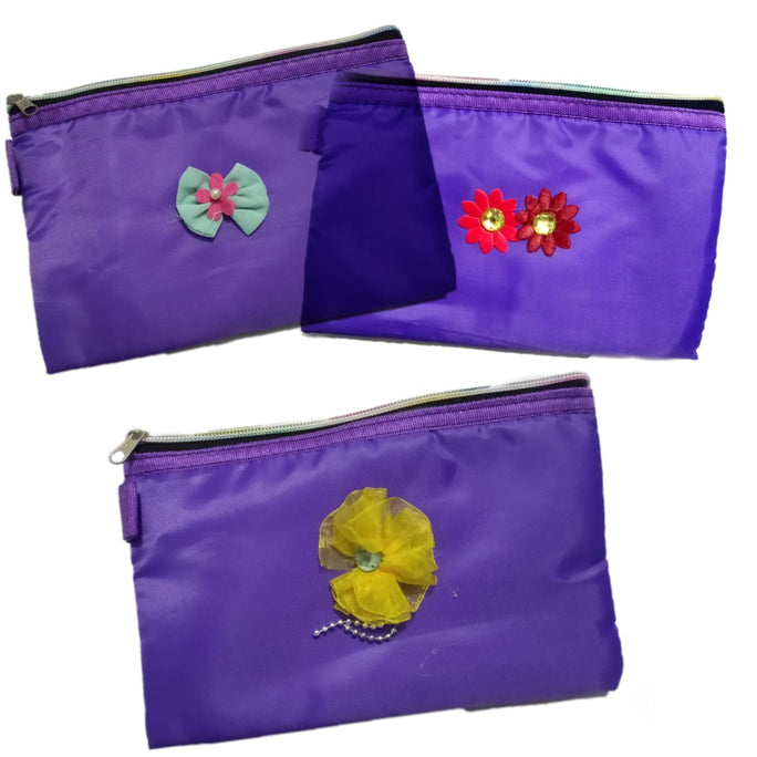 Pencil Case / Pouch for Adults and Teens, Large Capacity Pouch, Sturdy Pen Organizer, Wide Opening with Secure Zipper Closure