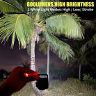 Mini Flashlight | COB Bright Rechargeable Keychain Light 4 Light Modes Portable