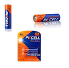 PKCELL AA2 LR6 & AAA2 LR03 1.5V Ultra Alkaline Battery 1 Pack, 2 Cell, for