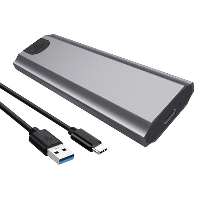 Type-C Portable External Drive Case for M.2 NVMe NGFF SSD | USB 3.1 Enclosure