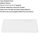 Universal Laptop Keyboard Protector Cover Silicone Skin 13 14 15.6 17 Inch,
