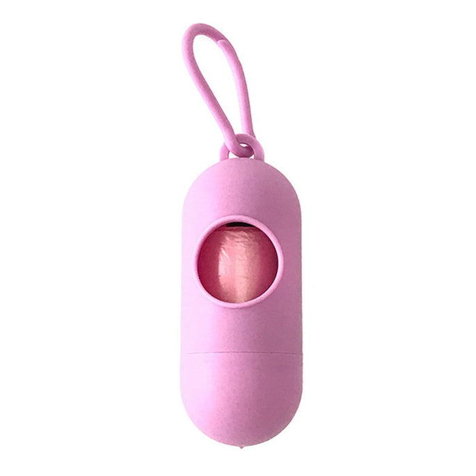 Disopsable Baby Diapers Bag Box Kit Portable Baby Diapers Platics Bags | Pet Waste Bag Dispenser Pill Shaped Rubbish Bags Garbage Bag Removable Box Nappy Bag with Rope/hooks