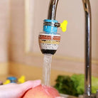 6 Layer Faucet Filter Kitchen Shower Splash Fan Faucet With Clip