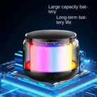 RGB LED Light Bluetooth Speaker Compact Wireless Speaker with Powerful Sound In Stock