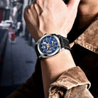 Benyar BY-5121 Skeleton Automatic Edition Men Watch