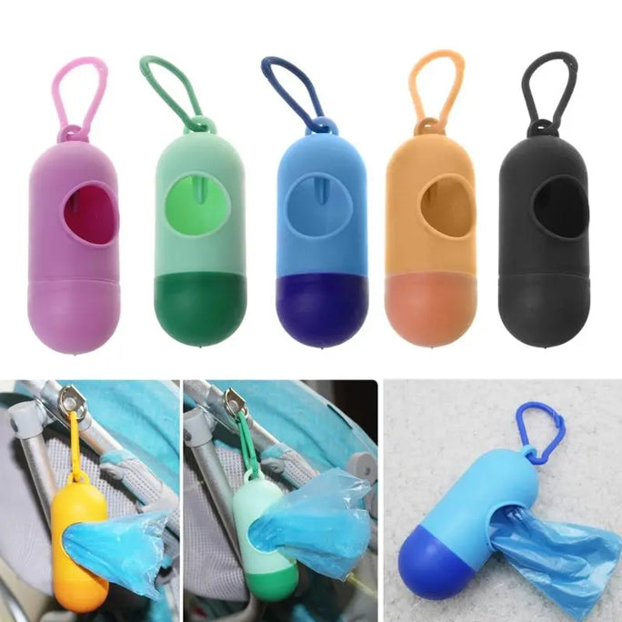 Disopsable Baby Diapers Bag Box Kit Portable Baby Diapers Platics Bags Pet Waste Bag Dispenser Pill Shaped Rubbish Bag Disopsable Baby Diapers Bag Box Kit Portable Baby Diapers Platics Bags Rubbish Bags Garbage Bag Removable Box Nappy Bag with Rope/hooks