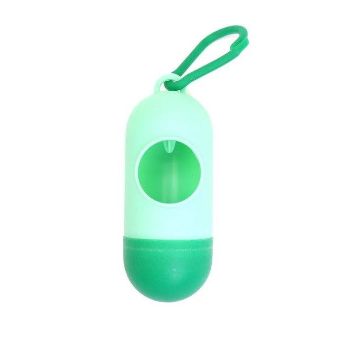 Disopsable Baby Diapers Bag Box Kit Portable Baby Diapers Platics Bags | Pet Waste Bag Dispenser Pill Shaped Rubbish Bags Garbage Bag Removable Box Nappy Bag with Rope/hooks