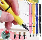 01/2 Pc Everlasting Pencil Infinite Pencil, Infinity Pencil with Eraser, Inkless Magic Pencils, Portable Reusable Erasable Writing Pencil (1 Pcs)