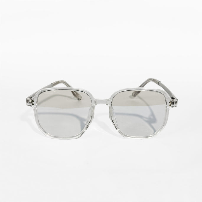 Rave Crystal Clear Square Frame Eyeglasses