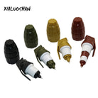 1 Pc Blue Refill 0.5mm Simulation Grenade Shells Retractable Ballpoint Pen Novelty Gift Caneta Learning Office School Supplies