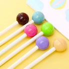 01 PC Japanese Pretty Kawaii Lollipop Candy Gel Pen Cute Blue Stationery School Supplies Office Accessory Lovely Thing