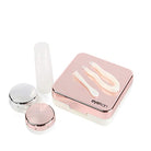 Premium Quality Contact Lens Case High Quality Travel Kit Square Travel Portable Solid Color Lens Cover Container Beauty Pupil Storage Soaking Box Eyewear Accessories
