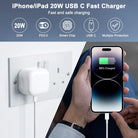 20W PD USB C Fast Charger | USB C to Lightning Charging Cable | Fast Charging