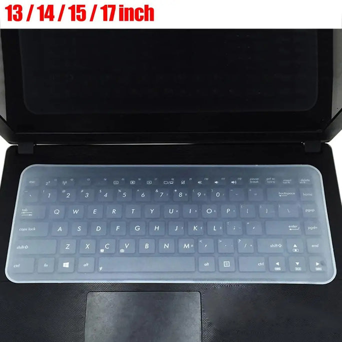 Universal Laptop Keyboard Protector Cover Silicone Skin 13 14 15.6 17 Inch,