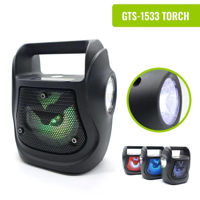 GTS-1533 3" wireless speaker extra bass with torch Gts-1533 Colorful Oem