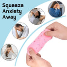 Relieve stress and anxiety by squeezing a soft cat paw, animal chicken, cute mouse bear color and touch feeling toy for kids and adults