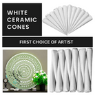 Multicolor Ceramic Cones for Lippan Art & Crafts