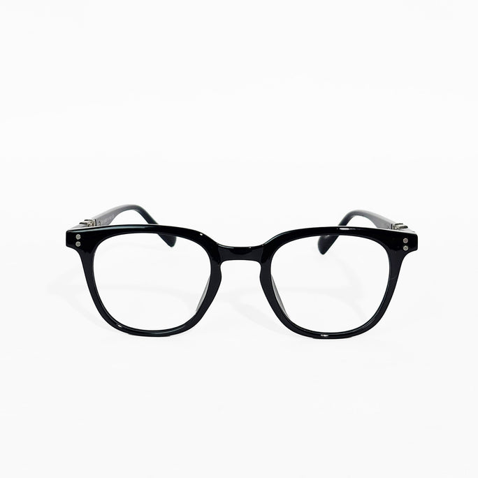 Black Classic Square Frame Eyeglasses