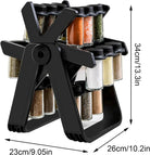 360° Rotating 18 pcs Ferris Wheel Spice Rack