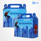 Blue Spiderman-Themed Goodie Box