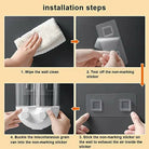 Dispenser Tank Pusher Type Wall Mounted Cereal Storage Tank Kitchen Leakproof and Sealed Tank Grain Dispenser Tank