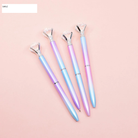 01 Pc GRADIENT DIAMOND BALLPOINT PEN Diamond Ballpoint Pen Retractable Crystal Jewel Pens