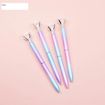 01 Pc GRADIENT DIAMOND BALLPOINT PEN Diamond Ballpoint Pen Retractable Crystal Jewel Pens