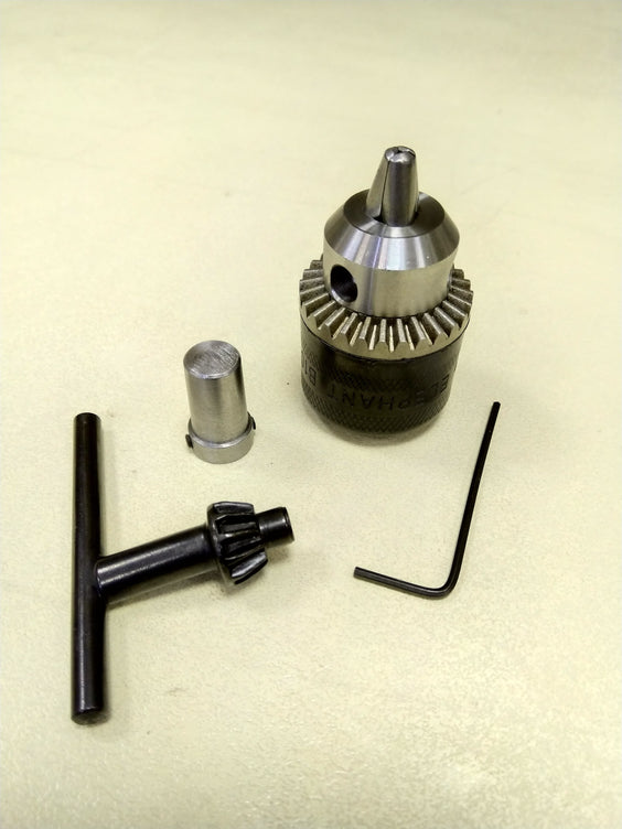 Highly Versatile Multipurpose Drill Chuck with Coupling for DIY Projects, Precision Drilling, and Easy Tool Compatibility