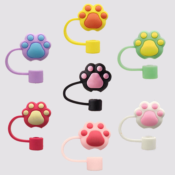 Pack of 2 Silicone Straw Topper Caps for Stanley & Other Tumblers | 10mm Straw Covers Compatible with 30oz & 40oz Tumblers | Reusable Dust-Proof Straw Stoppers