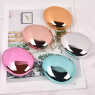 Contact Lens Case High Quality Travel Kit Egg ShapeTravel Portable Solid Color Lens Cover Container Beauty Pupil Storage Soaking Box Eyewear Accessories
