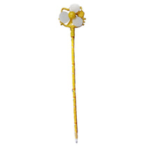 01 Pc Cute Long Size Fancy Fan Gel Pens for Kids Girls Gift School Creative Stationery