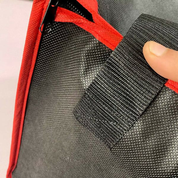 Blanket beg Home Storage Foldable Bag New Waterproof Oxford Fabric Bedding Pillows Quilt storage bag clothes storage bag organizer 100gsm Black
