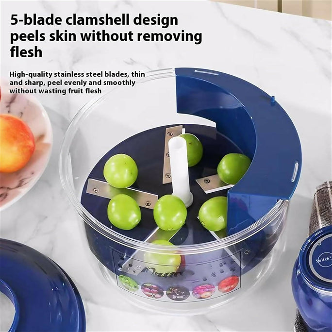 Quick & Effortless Peeling Machine - Automatic Electric Fruit Peeler