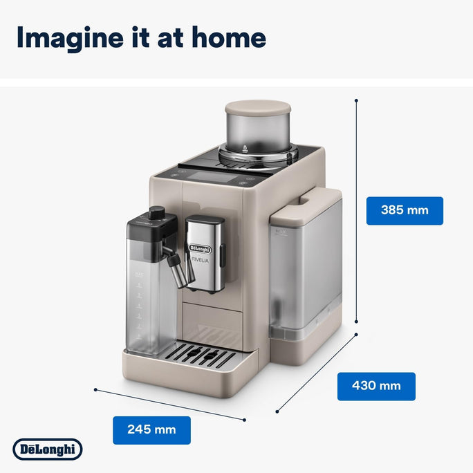 De'Longhi Rivelia Fully Automatic Coffee Machine With Official Warranty