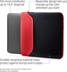 HP Chroma Geo Rev Neoprene Reversible 14 Laptop Sleeve Pouch Bag 2TX16AA