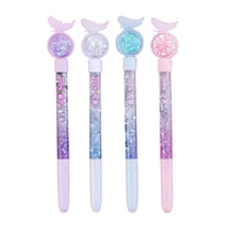 01 Pc LIQUID GLITTER Buttrefly BALL POINT GLITTER GEL PEN Fairy Stick Ballpoint Pen Glitter Liquid Sand Pen Bling Rainbow Dynamic Crystal Ball Pen Gel Ink Pen Student Pen Rollerball Pens for Women Girl Gift Stationery School Office Supplies
