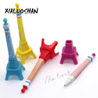 1 Pc Kawaii Tower Design Ballpoint Pen Creative Student Stationery School Office Pens Material Escolar Papeleria Promotion