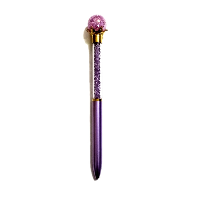 01 PC Cute Newest Globe Design Crystal Writing Tool Ballpoint GEL Pen Stationery as Festival Gift