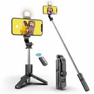 Bluetooth Selfie Stick R1S with Remote 4 in 1 Multifunctional Tripod Stand