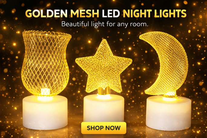 Star Moon Iron Art Mesh Candlestick Candle Lamp Rustic Style Display Mold Ramadan Eid Mubarak Festive Decoration