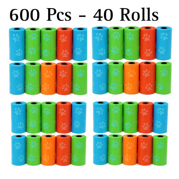 10/20/40 Printed Rolls Baby Diaper Disposal Bag Rolls