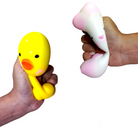 Squeeze Rabbit / Duck / Mouse Squishy Soft Rubber Cartoon Animal Doll Children Stress Relief Doll Home Decor