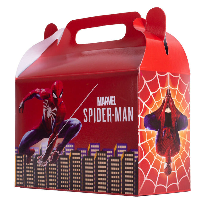 Red Spiderman-Themed Goodie Box