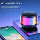 RGB LED Light Bluetooth Speaker Compact Wireless Speaker with Powerful Sound In Stock