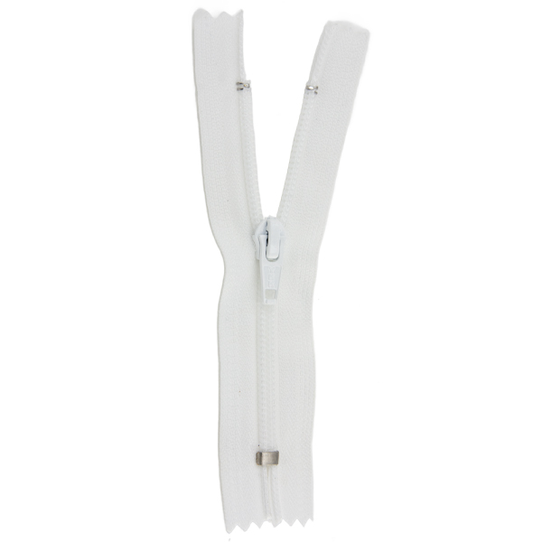Pack of 10 Zips Cut Size Zipper for Sewing Nylon Zippers Cut Sizes Auto Lock Slider Single Puller Open-end Auto Lock Long Zips for Jacket Outdoor Backpack Accessories for DIY Sewing Craft Bags Dress Pillow