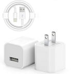 5W USB Wall Charger with Lightning Charging Cable | Fast Charging | Data Sync