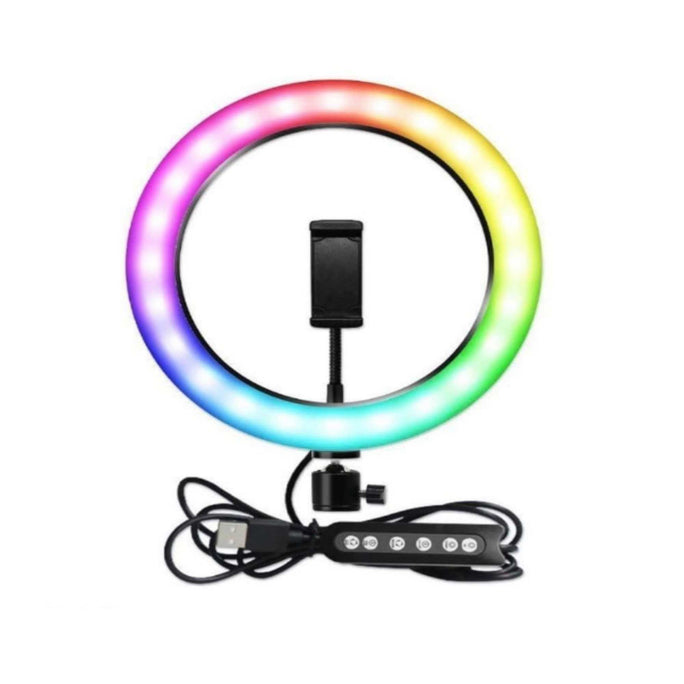 Dark Edge RD 33 13 Inch RGB LED Ring Light Soft Flash Lighting for Camera