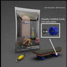 01 Set Finger SkateBoard Wooden Fingerboard Toy Professional Stents Finger Skate Set Or One Set Trucks With Tool For Fingerboard Skate