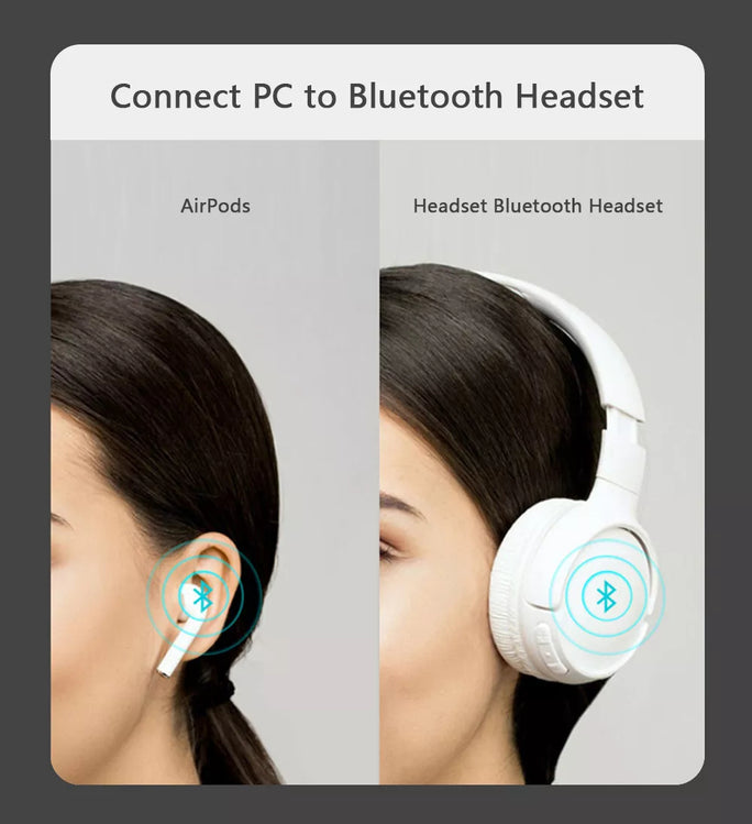 Bluetooth 5.1 USB Adapter Wireless Dongle | Audio Receiver & Transmitter for