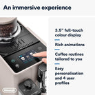 De'Longhi Rivelia Fully Automatic Coffee Machine With Official Warranty